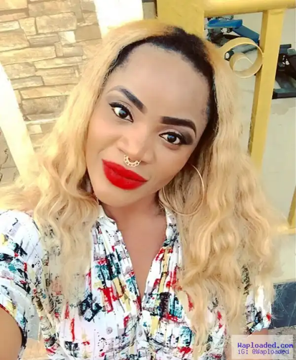 Actress Uche Ogbodo Blasts Fan Over Her Nose Ring